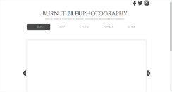 Desktop Screenshot of burnitbleuphotography.com